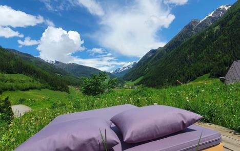 Aussicht auf die Berge