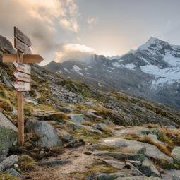 Hiking Paths at the Schüttalkopf Mountain