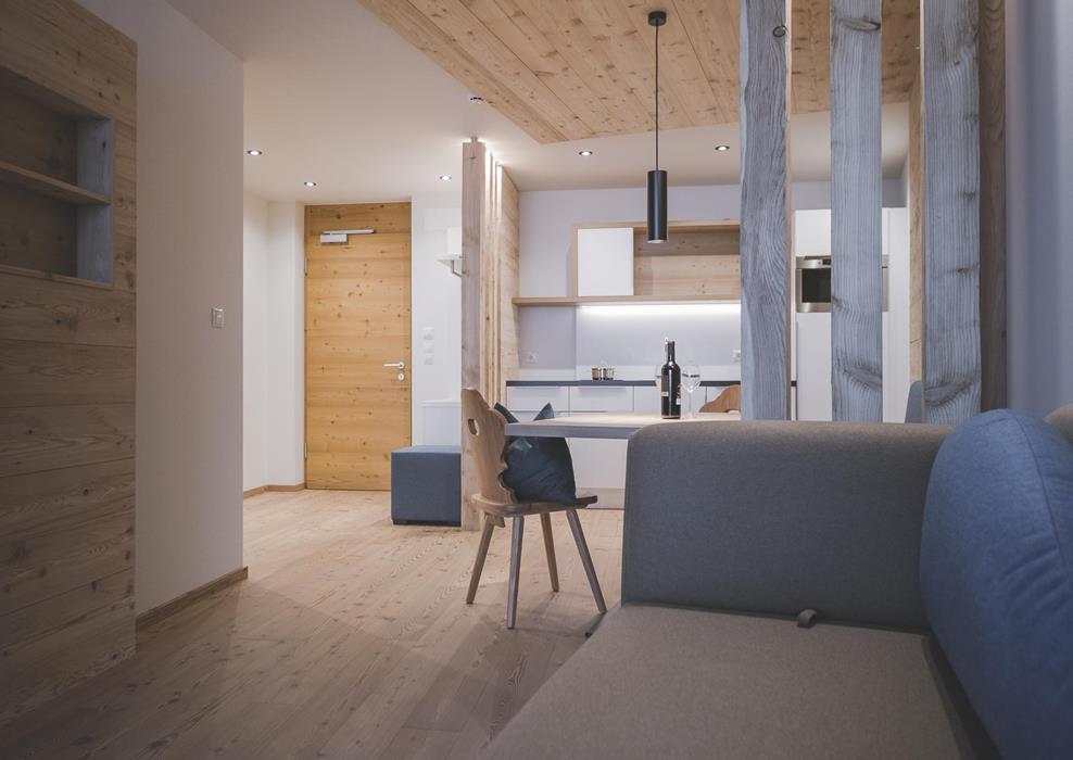 Living Area with Sofa Bed
