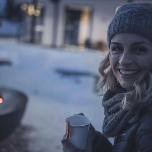 Woman at the Campfire