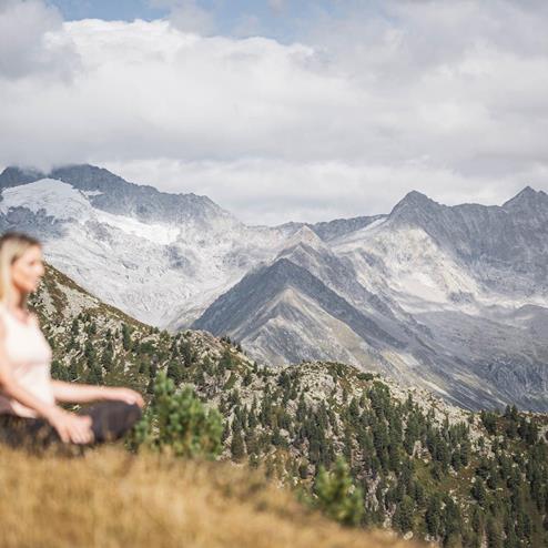 Meditation surrounded by Nature