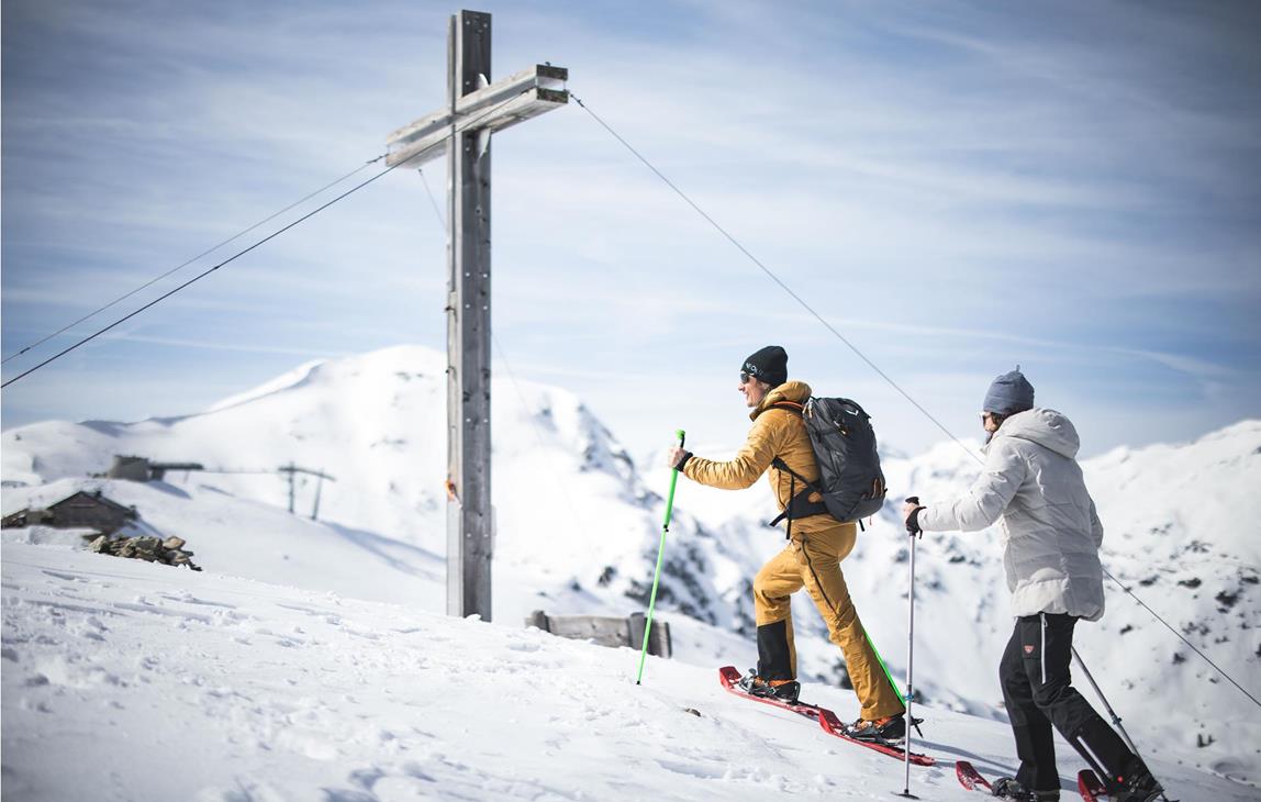 Schneeschuhwandern Speikboden Ahrntal Valle Aurina © Speikboden - Koni Studios